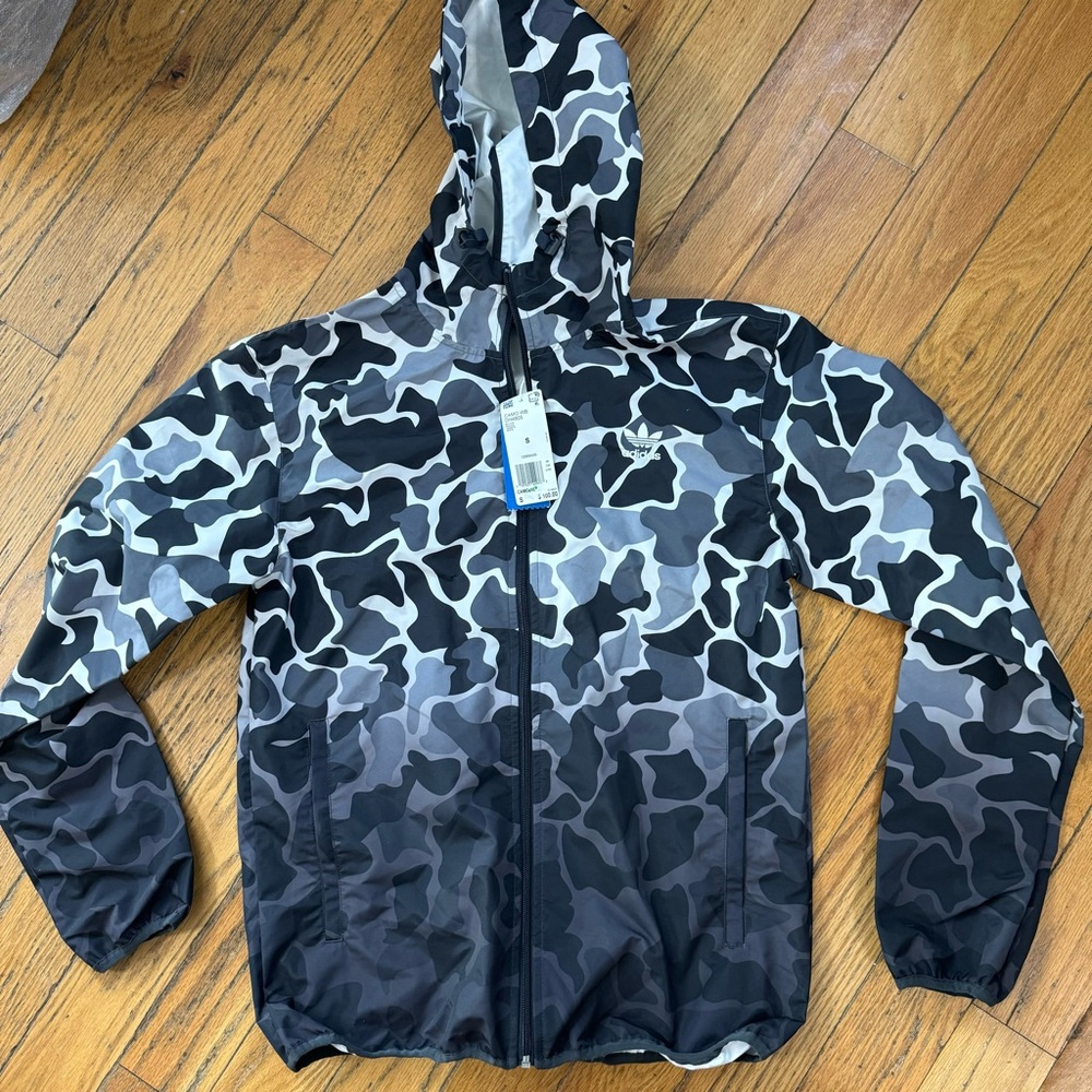 Adidas camo jacket